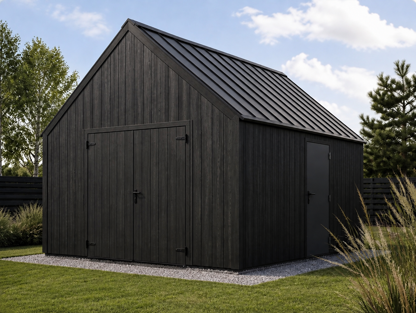 Model Timbergy Modern Barn